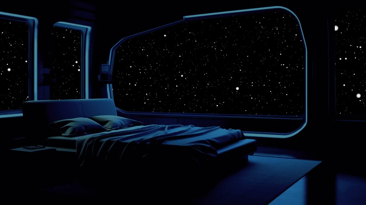 Deep Space Energy Waves Flow Softly Helping You Let Go And Sleep Through The Night