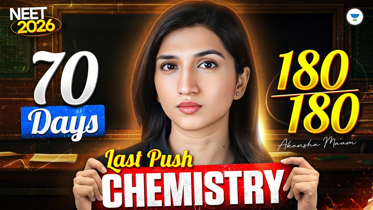 Only 70 Days Left – This Is the Last Strategy You Need for NEET 2026.