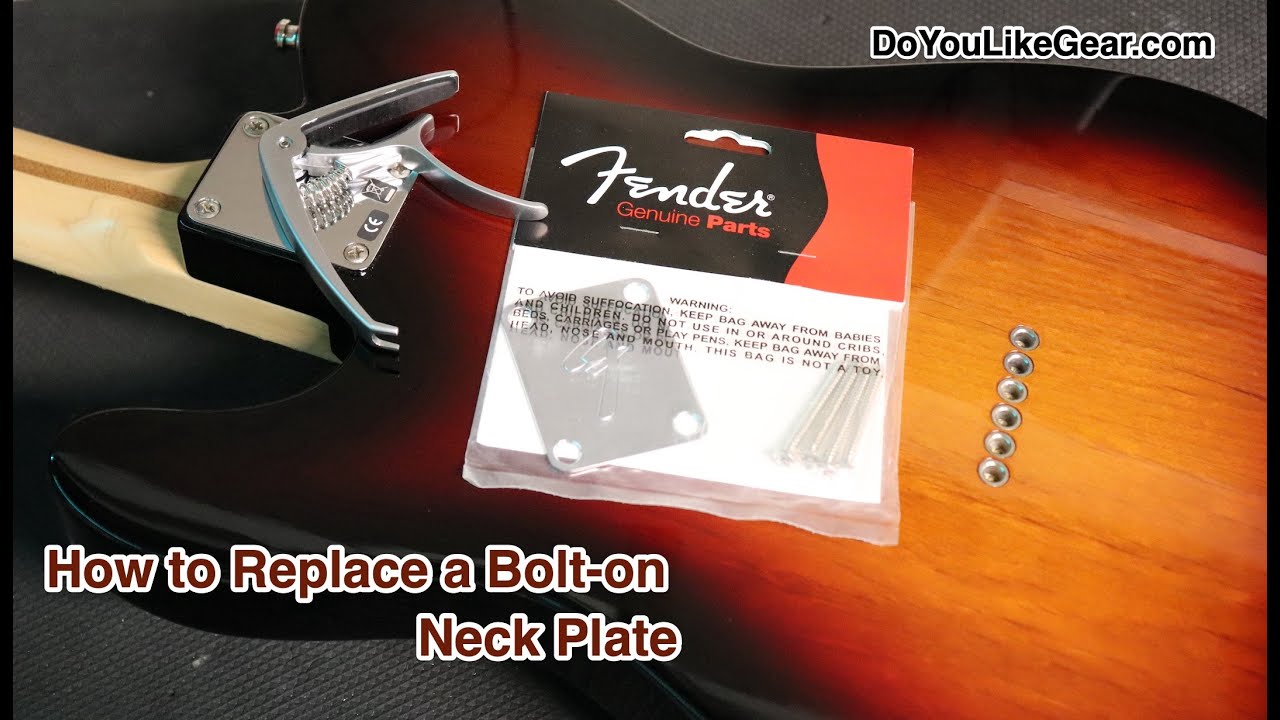 How to Upgrade Your Guitar's Neck Plate