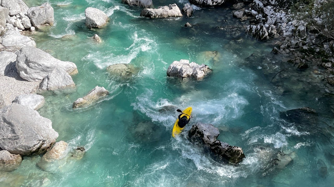 High water Soča and Boka kayaking
