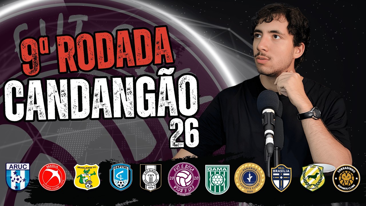 FUT.E.BOLA - 9ª RODADA CANDANGÃO 2026