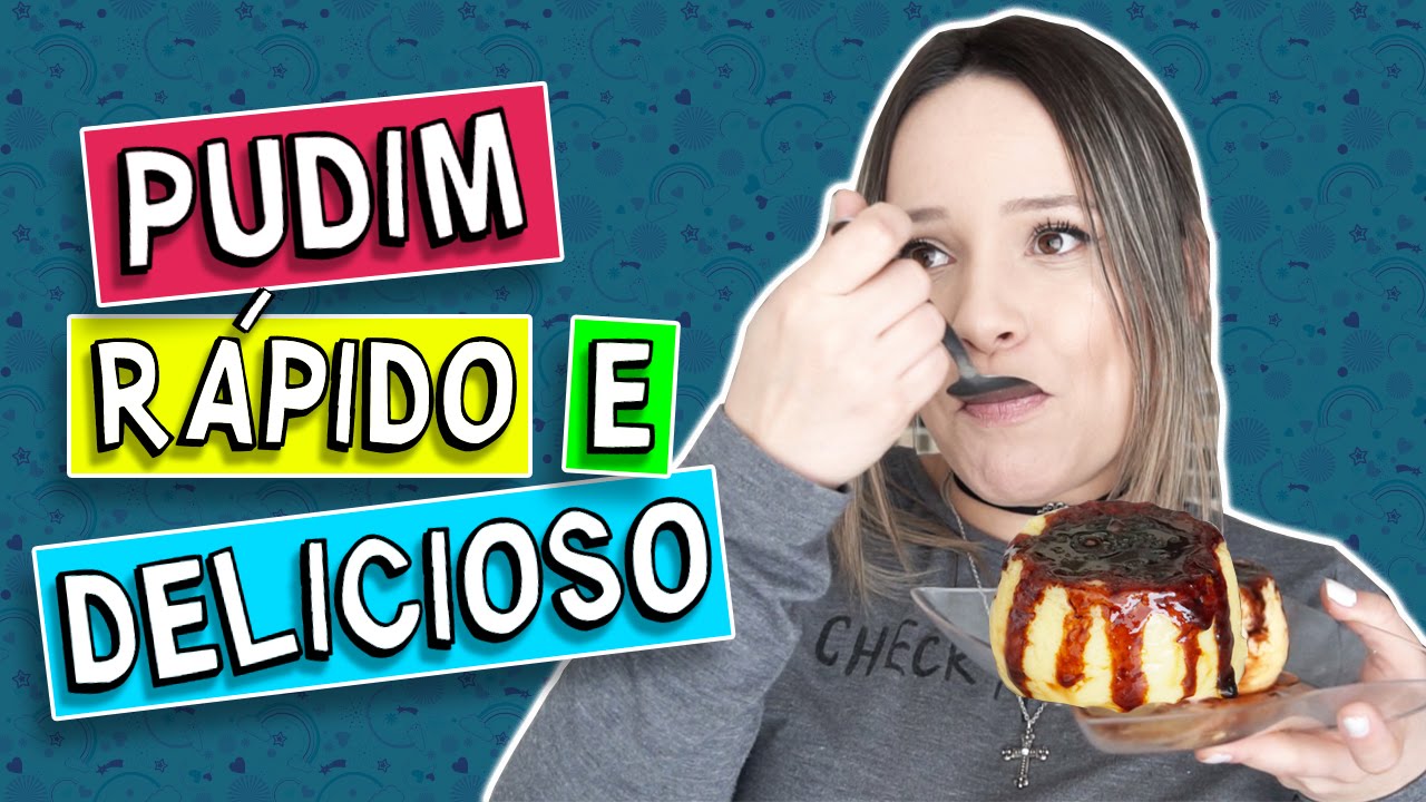 PUDIM DE LEITE CONDENSADO (SEM FORNO) #VEDA9