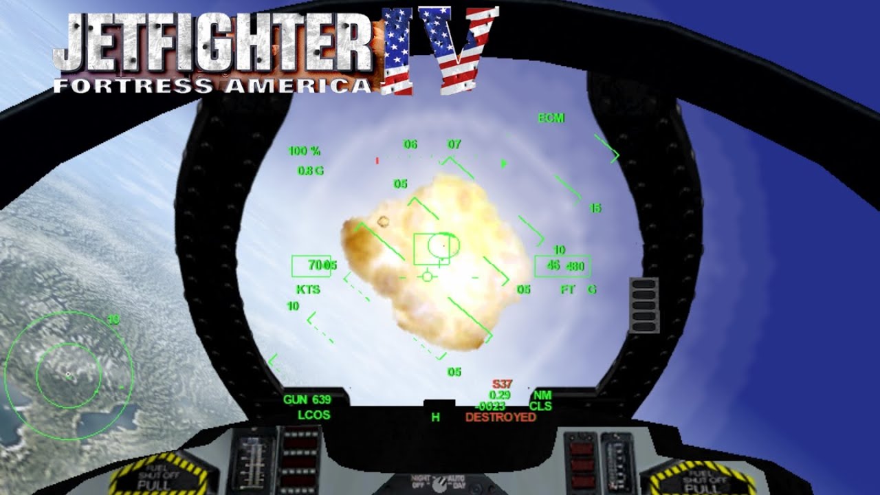 Jet Fighter IV: Fortress America • Clean Sweep (F-14D Tomcat)