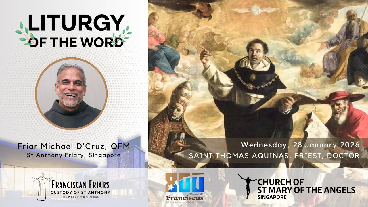 Liturgy of the Word - Be the Rich Soil - Friar Michael D'Cruz - 28 January 2026