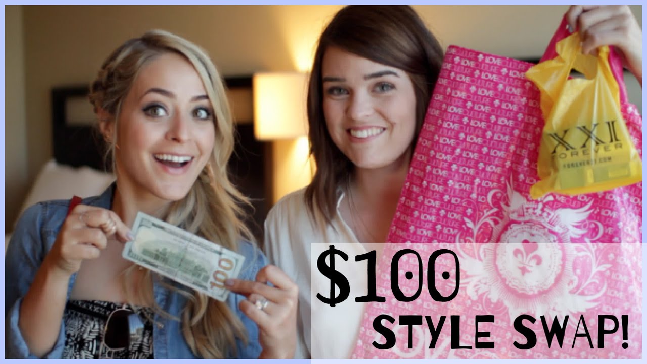 The $100 STYLE SWAP - with Anna! | Fleur De Force