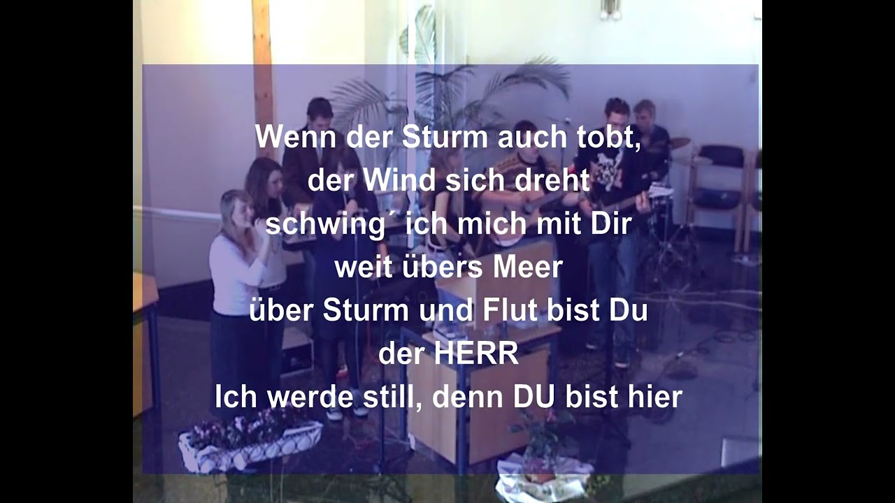 Wenn der Sturm auch tobt - Die liebe alte Bapti-Band (Text, lyrics)