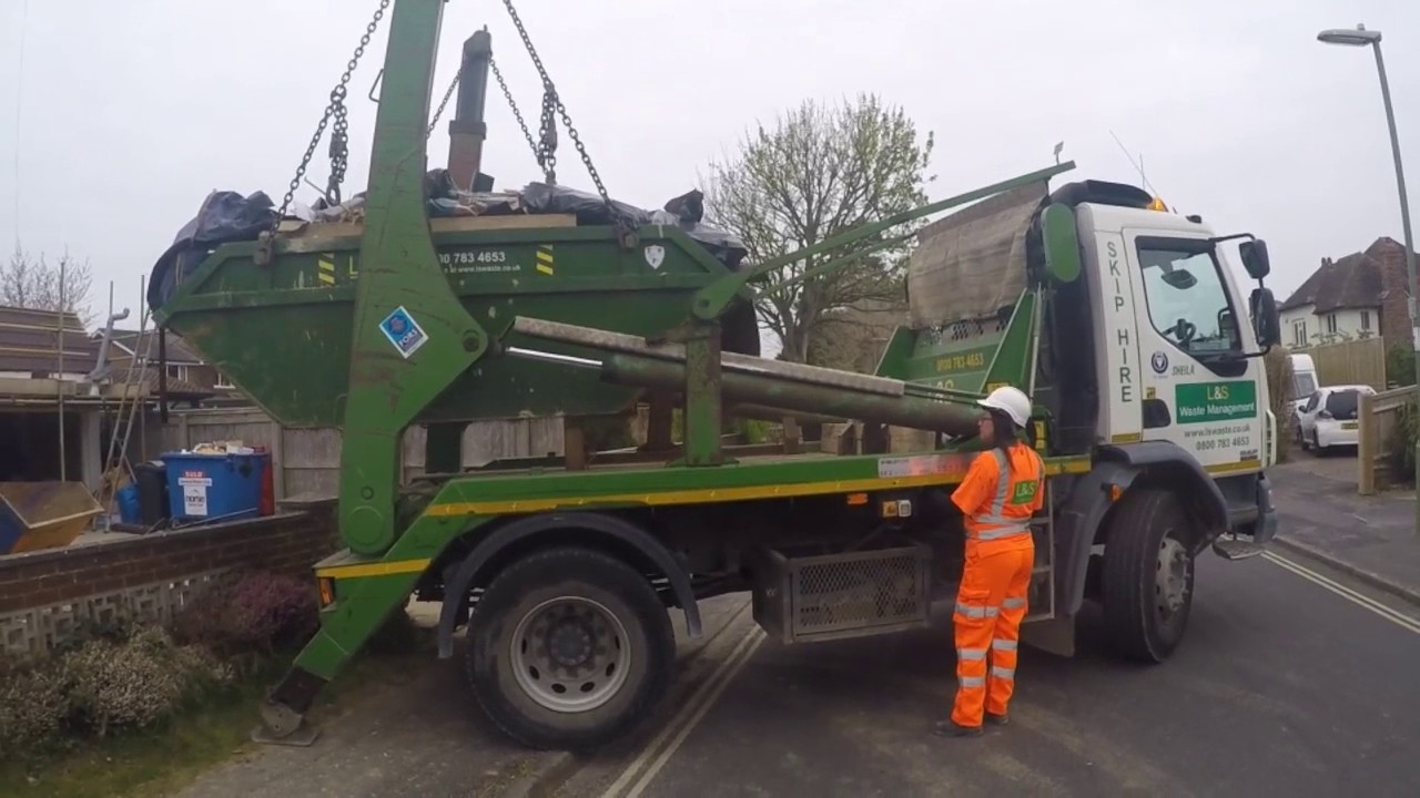 Sheila - A day in the Life of a skip Driver