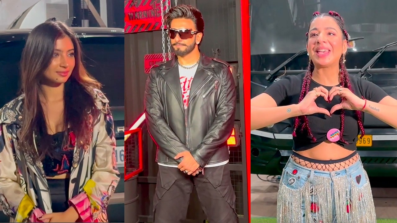 Ranveer Singh, Sara Arjun & Jasmine Sandals Snapped At The Music Launch Of Dhurandhar 2