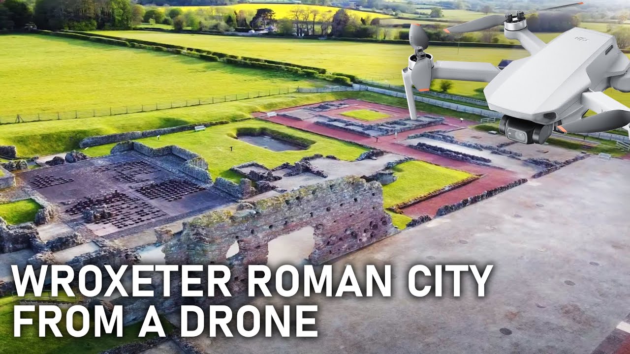 Wroxeter - Roman City - Drone Footage
