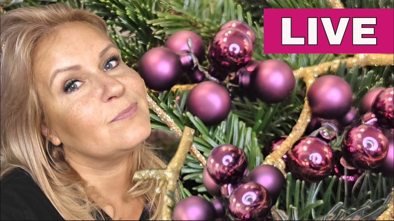 🎥 FIOLETOWY FILC I BOMBKI W WIANKU ŚWIĄTECZNYM | Domowe pasje Anki 🎄💜