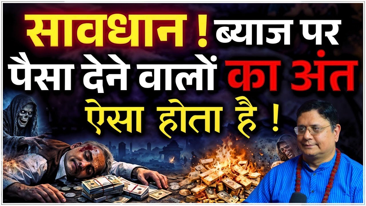 सावधान! ब्याज का पैसा जीवन बर्बाद कर देता है! #sanjivmalik