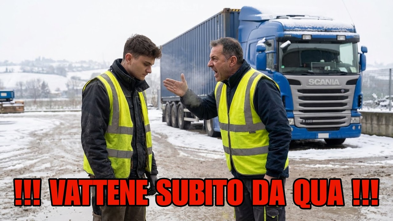 PRIMO GIORNO SUL CAMION NEL 2026 INZIA MALE