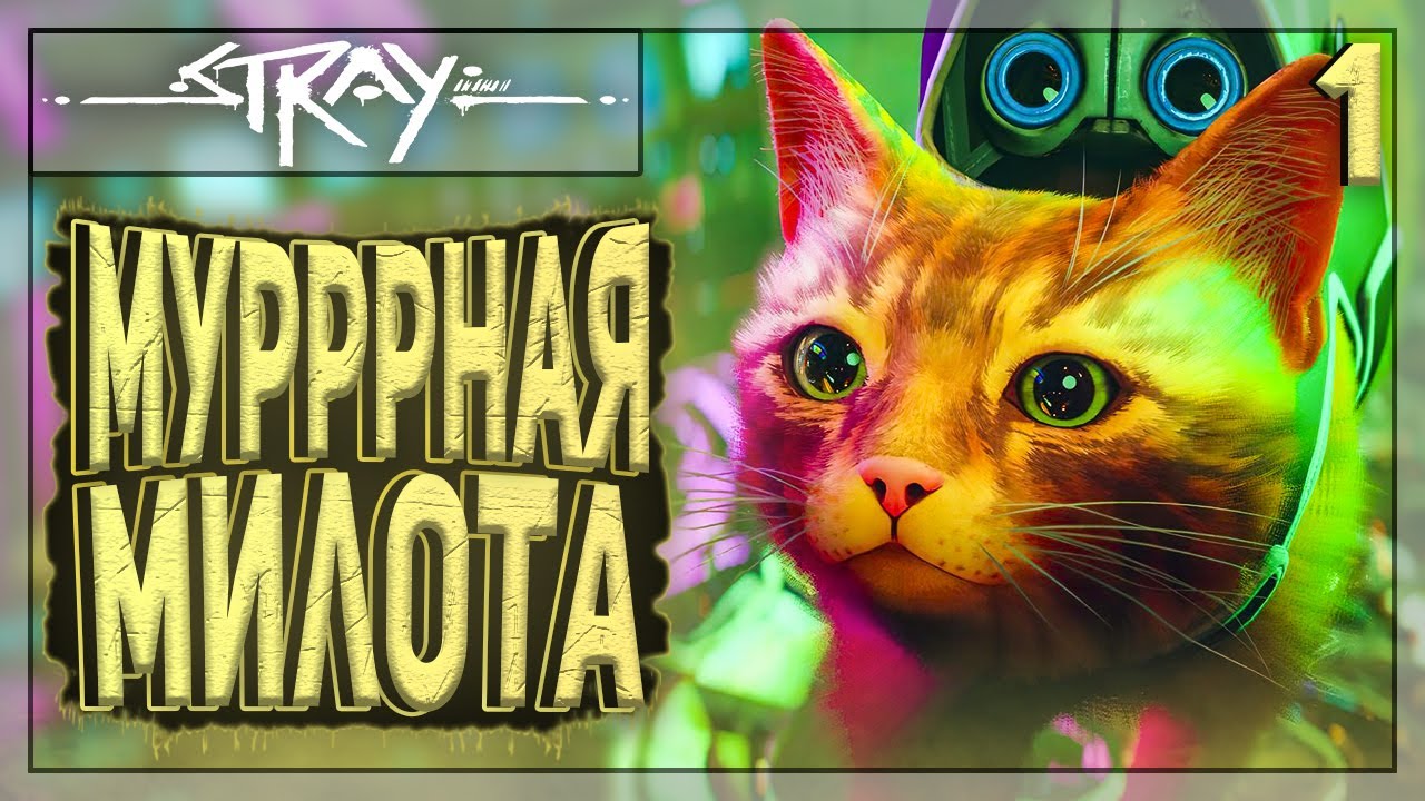 КИБЕРГОРОД, ВАЙБ И КОТЕЙКА | Stray | #1