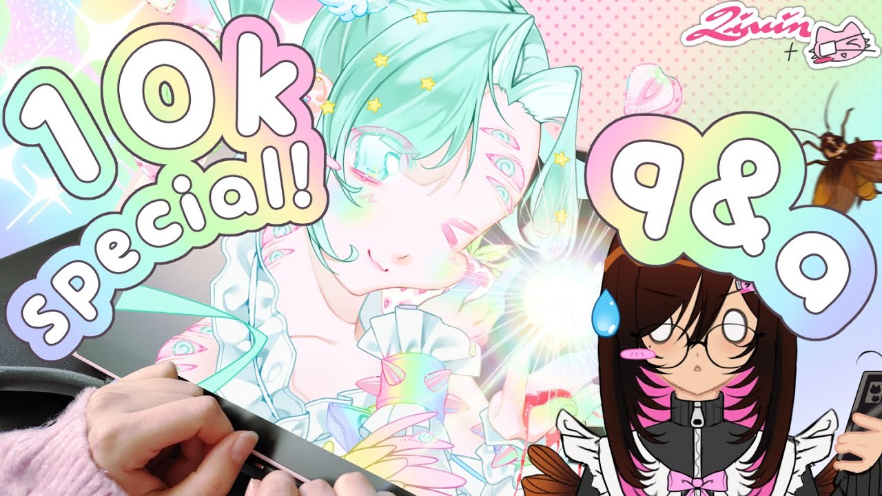 С Днем Святого Валентина! 10 тысяч вопросов и ответов + Speedpaint ദ്ദി(˵ •̀ ᴗ - ˵ ) ✧