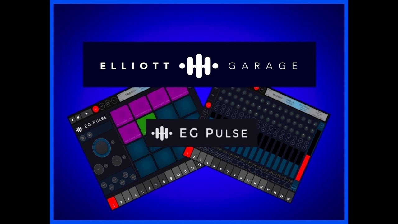 EG Pulse - AUv3 Drum Machine & Sampler - iPad Live Tutorial