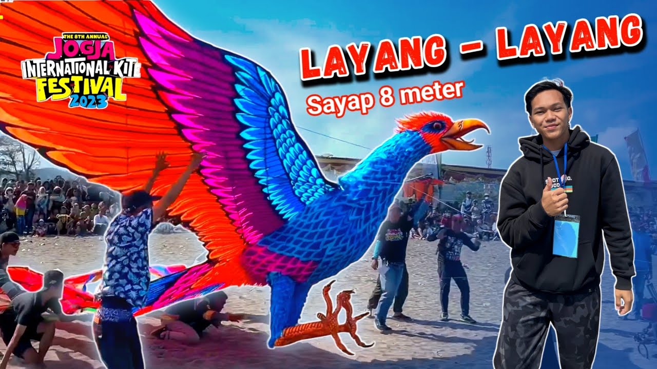 LIHAT FESTIVAL LAYANG-LAYANG 3D !! Full Layangan Unik