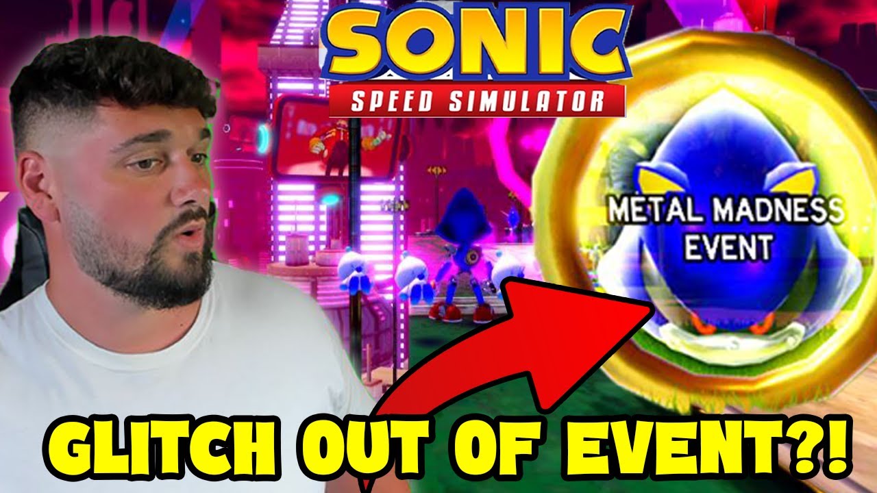 CAN YOU GLITCH OUT OF THE METAL MADNESS EVENT? (Sonic Speed Simulator)