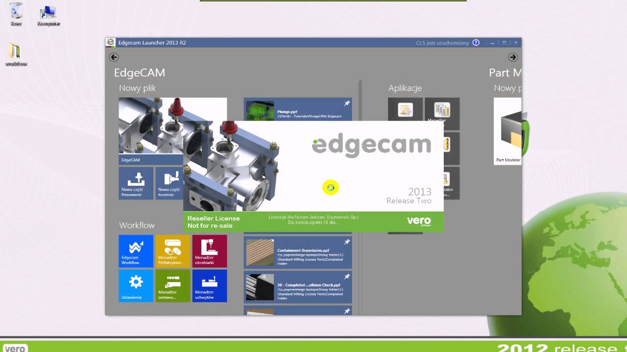 Przygotowanie obróbki detalu za pomocą Edgecam Workflow [TIPS & TRICKS]