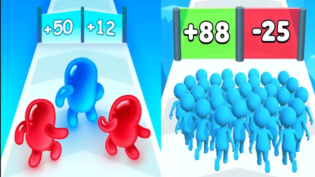 Join Blob Clash 3D vs Counter - All Levels Gameplay Android iOS Ep1 