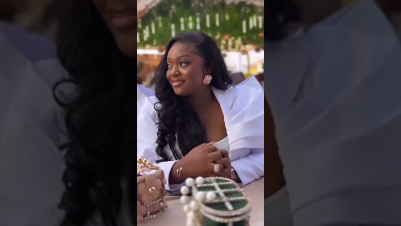 Ghanaian 🇬🇭 Actress Jackie Second outfit of the day🔥🙆🏼&zwj;♂️ #shortvideo #shorts #wedding