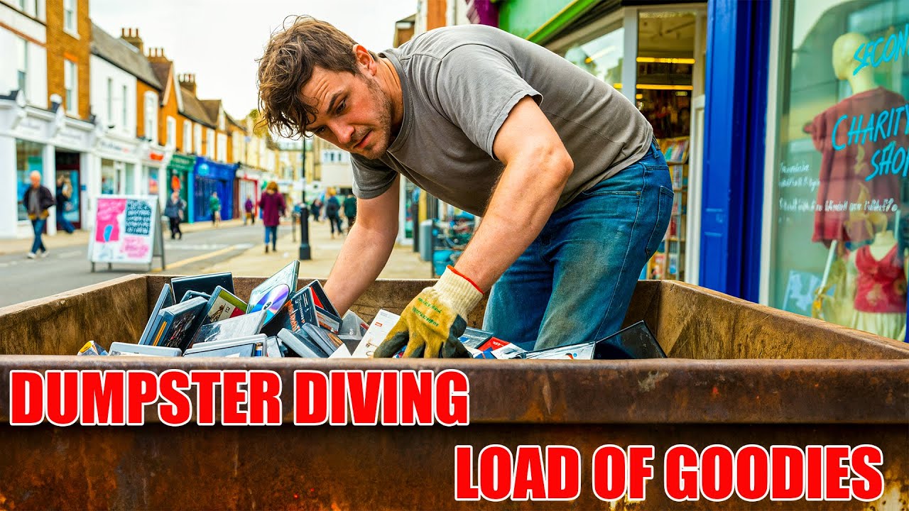DUMPSTER DIVING to Find the MOST VALUABLE CHARITY SHOP ITEMS!