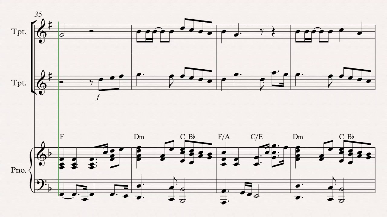 You Raise Me Up - Trumpet Duet With Piano