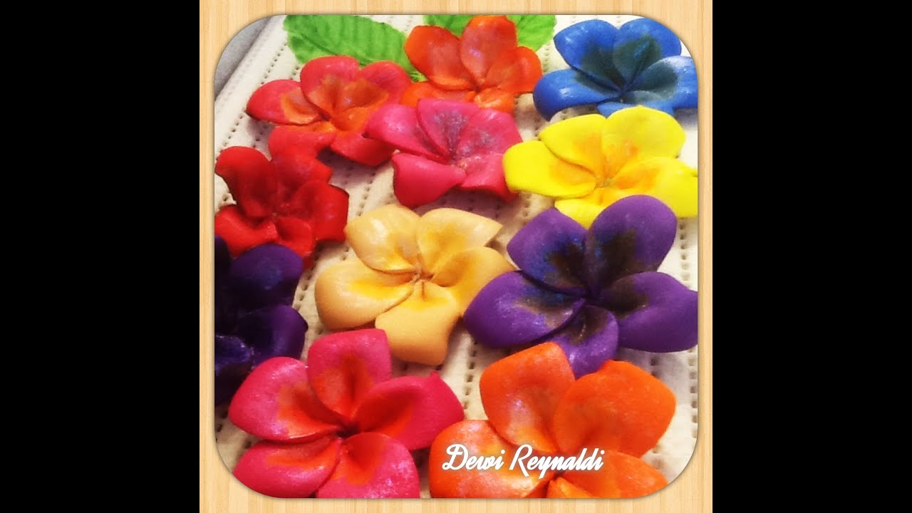 Diy How to Make Plumeria Frangipani Craft Foam Flower - Hair Bow, Brooch, Room/Gift Decoration