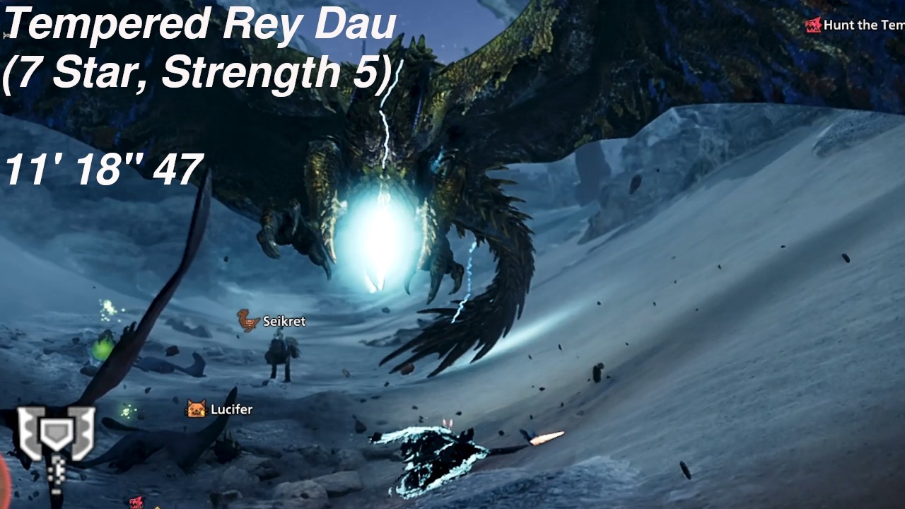 Charge Blade | 7*5 Tempered Rey Dau | 11' 18