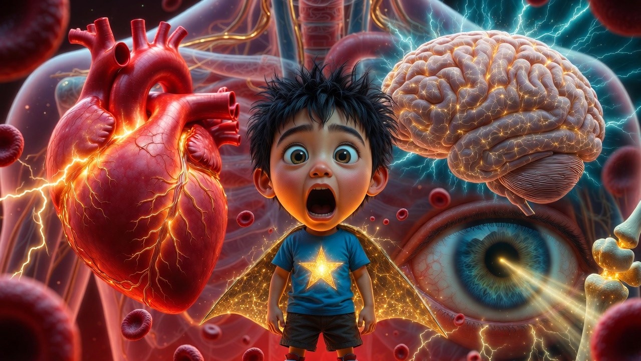 🫀 Killay Goes INSIDE the Human Body! 🧠👁️🦴🤧 5 Mind-Blowing Secrets! | Did You Know? Ep 4