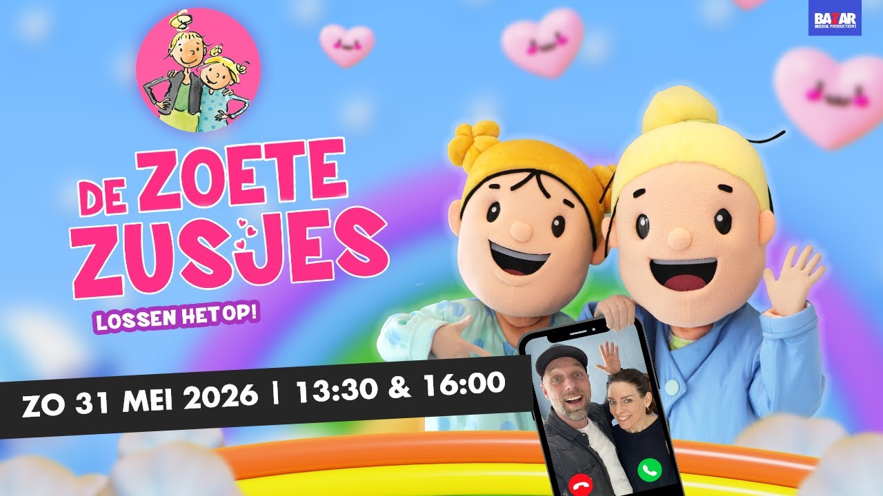 De Zoete Zusjes komen naar het theater