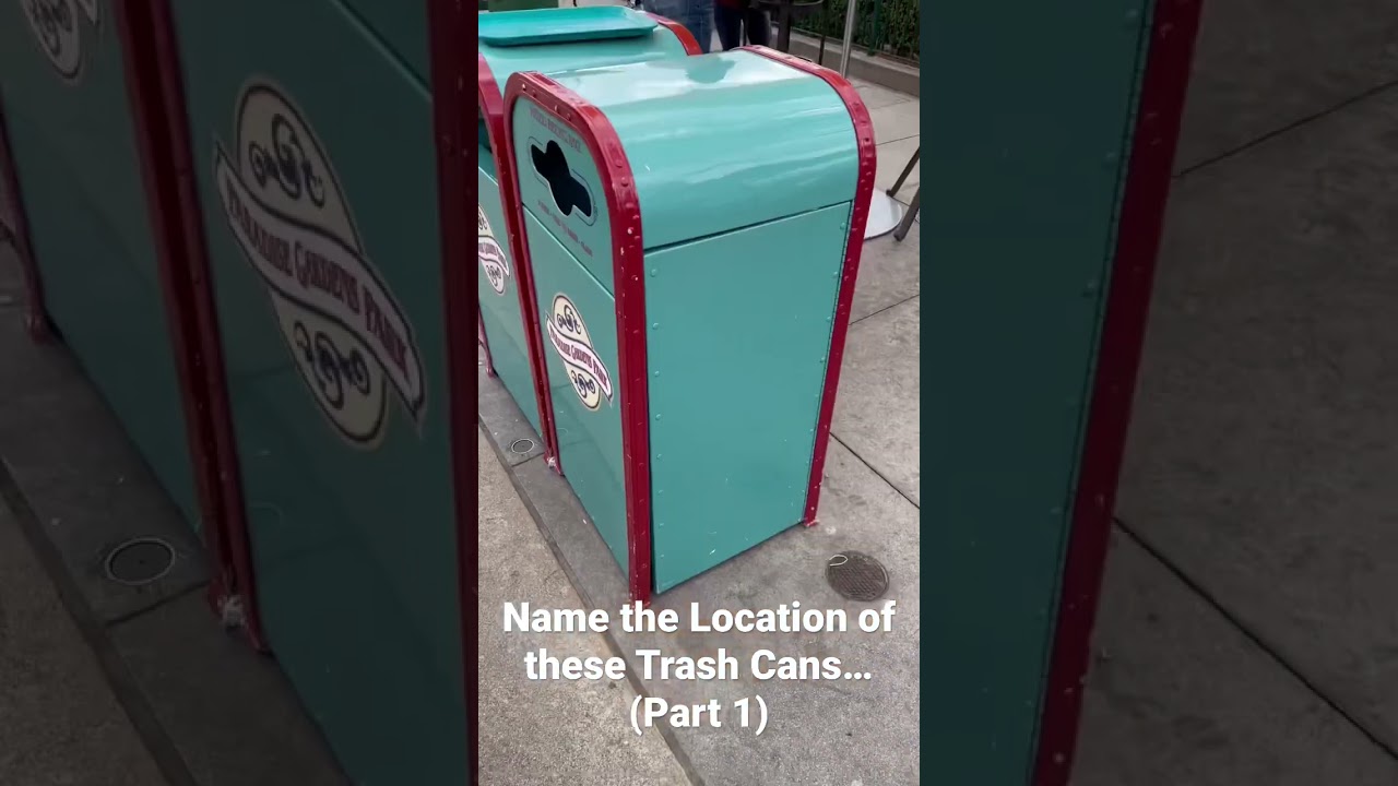 Disney Trash Cans (Part 1)