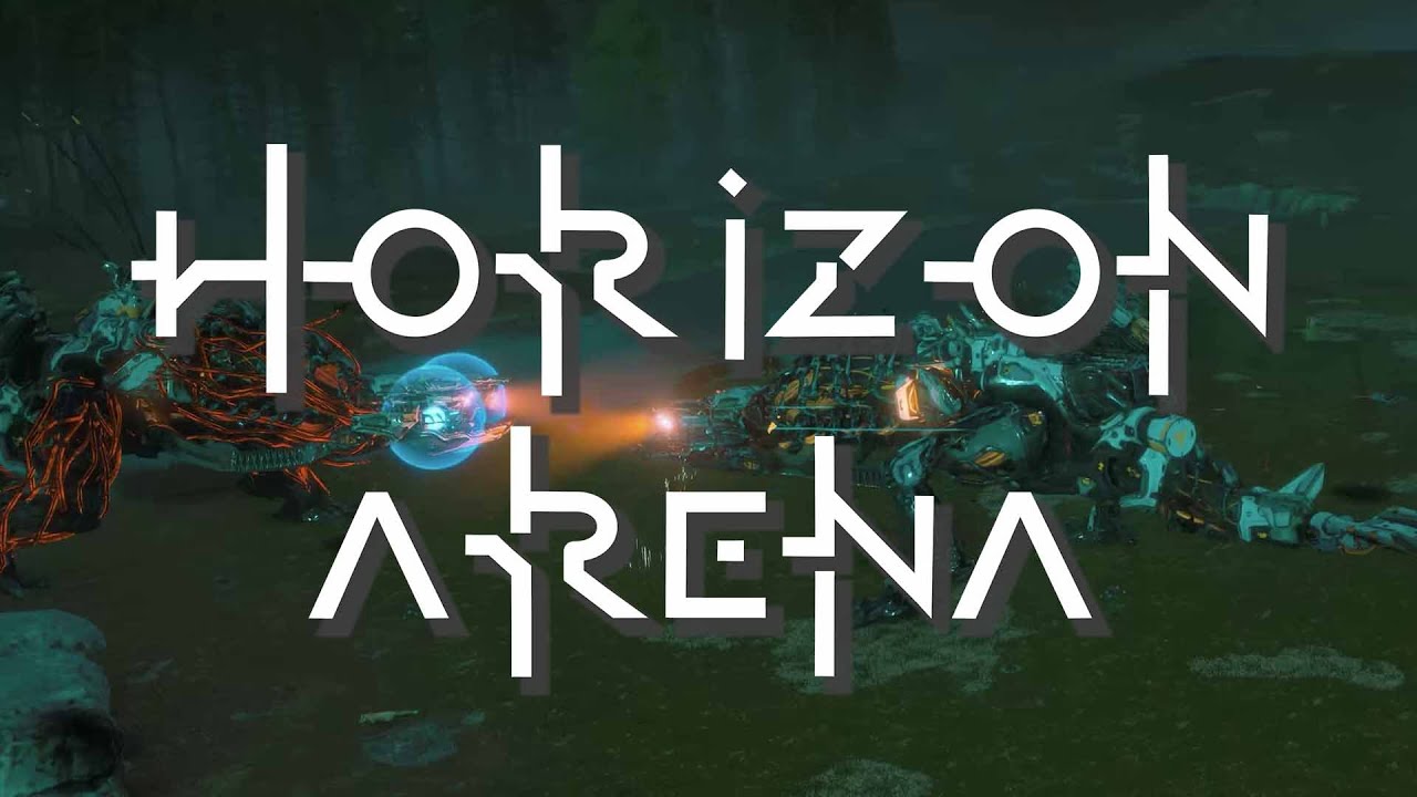 Redmaw vs Corrupted thunderjaw. Horizon Arena.