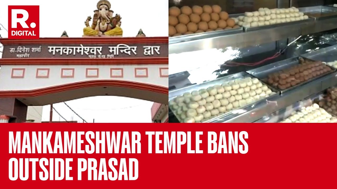 Lucknow's  Mankameshwar Temple Bans Outside Prasad After Tirupati Laddu Row