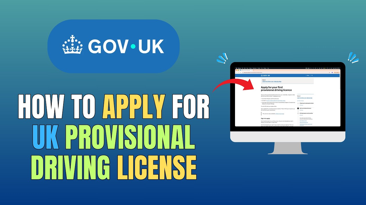 HOW TO APPLY FOR UK PROVISIONAL DRIVING LICENSE (2026 UPDATE)