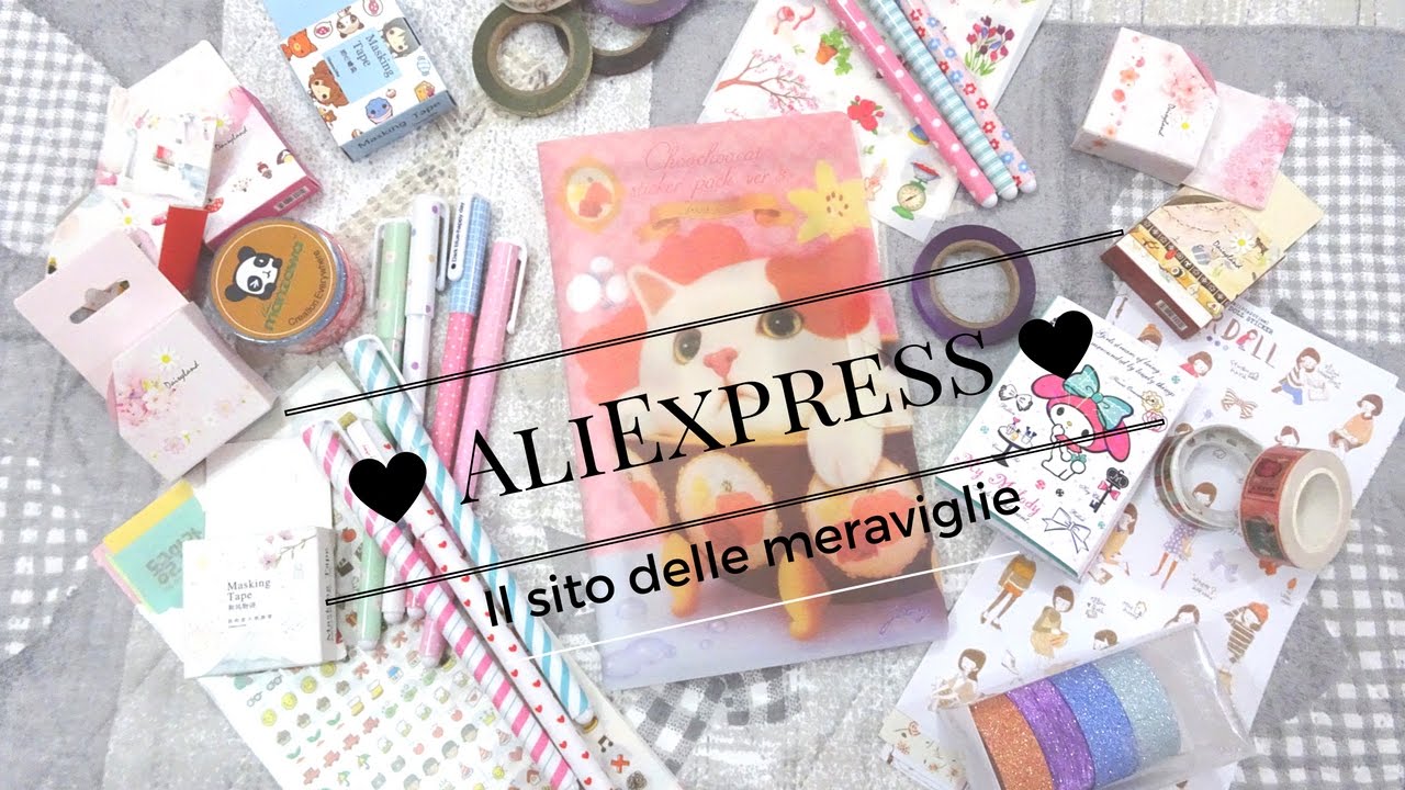 Mega Haul Aliexpress #6 - Cartopazza Addicted ❤