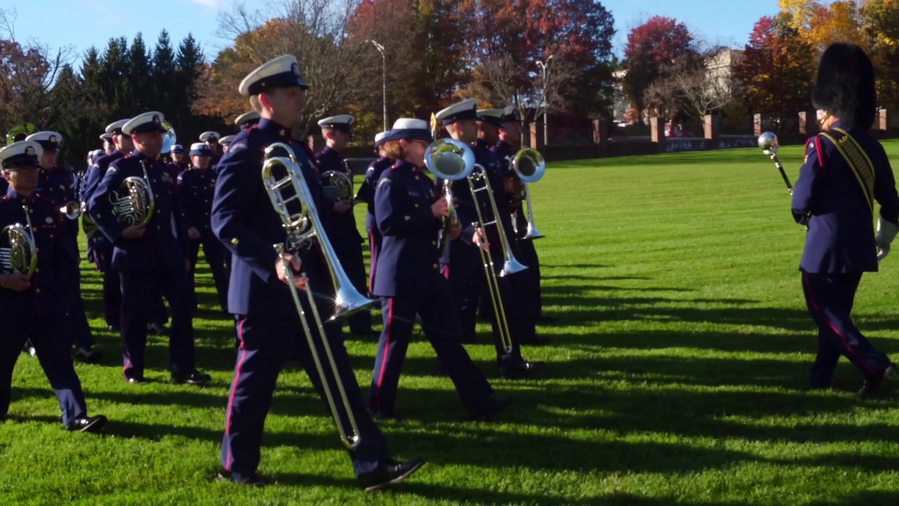 U S  Coast Guard Band Marching Broll