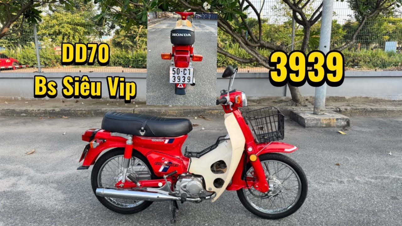 Honda DH Up DD70 Có Đề .Đồ Zin Khá .Bstp Vip 3939 💰: 45Tr ☎️ Zalo : 0795 76 7878 