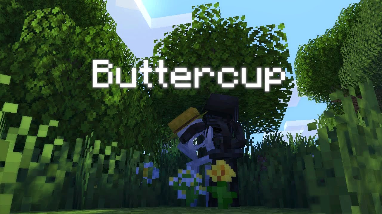 ♪ Buttercup (Minecraft Music Video) « Wither x Skeleton »