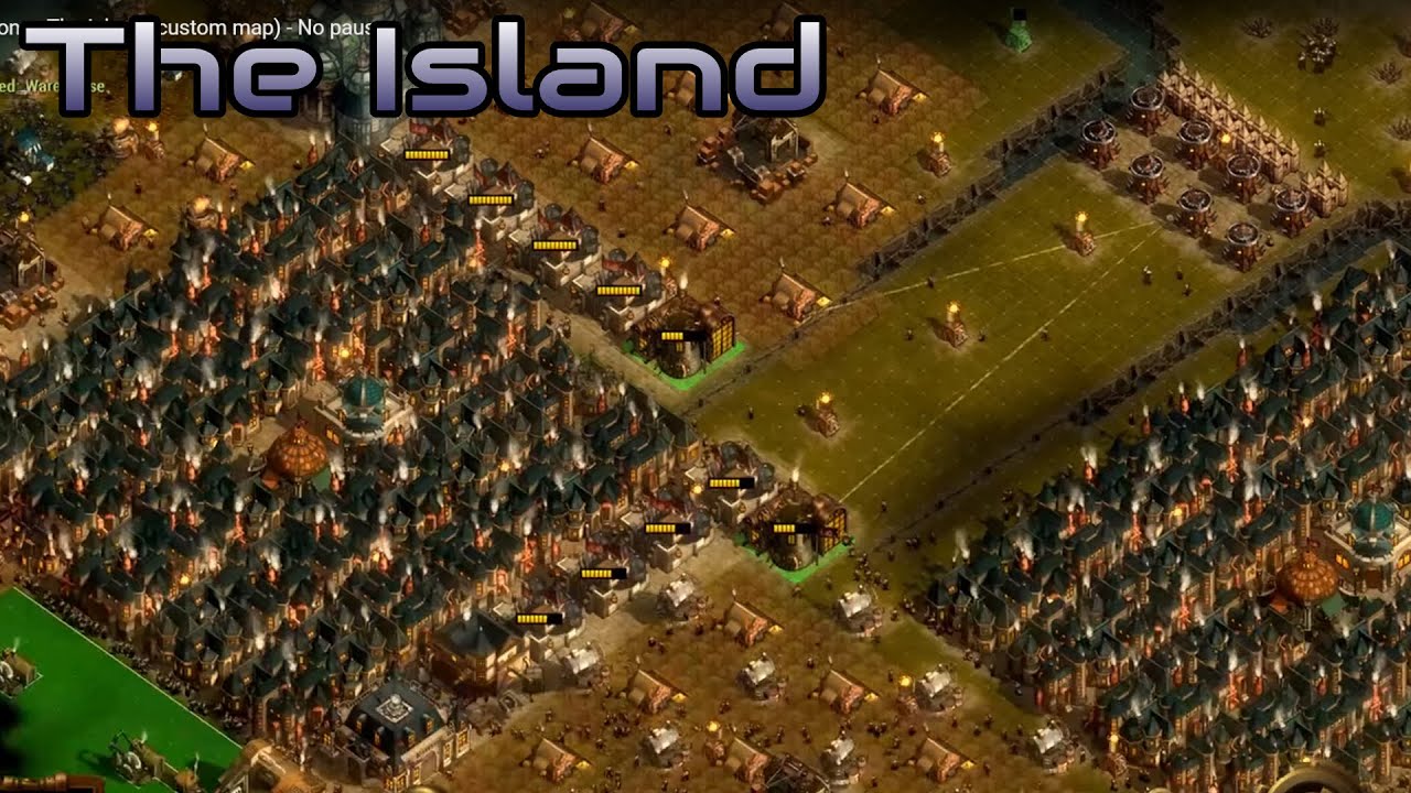 They are Billions - The Island (custom map) - No pause