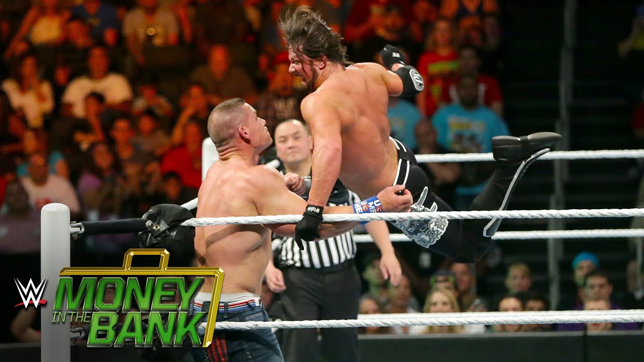AJ Styles vs. John Cena: WWE Money in the Bank 2016 auf WWE Network