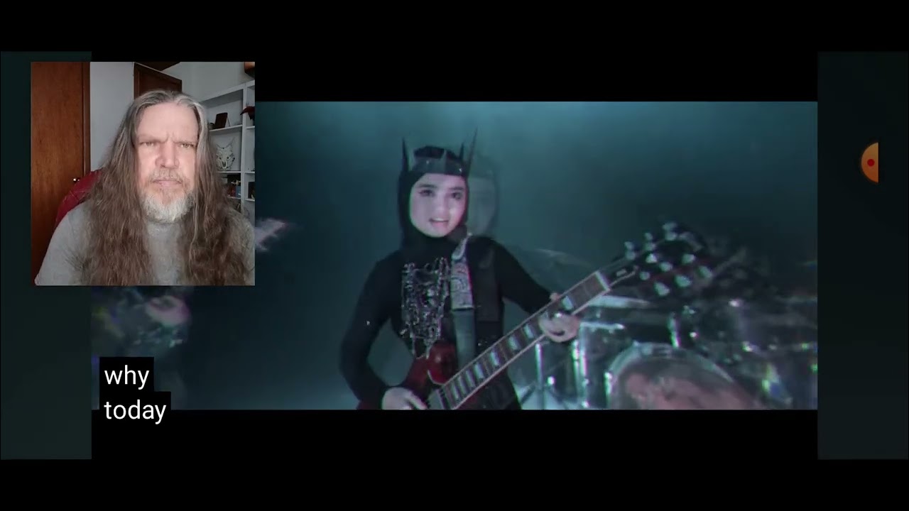 Voice of Baceprot - God Allow Me (Please) to Play Music MV and Live Reaction
