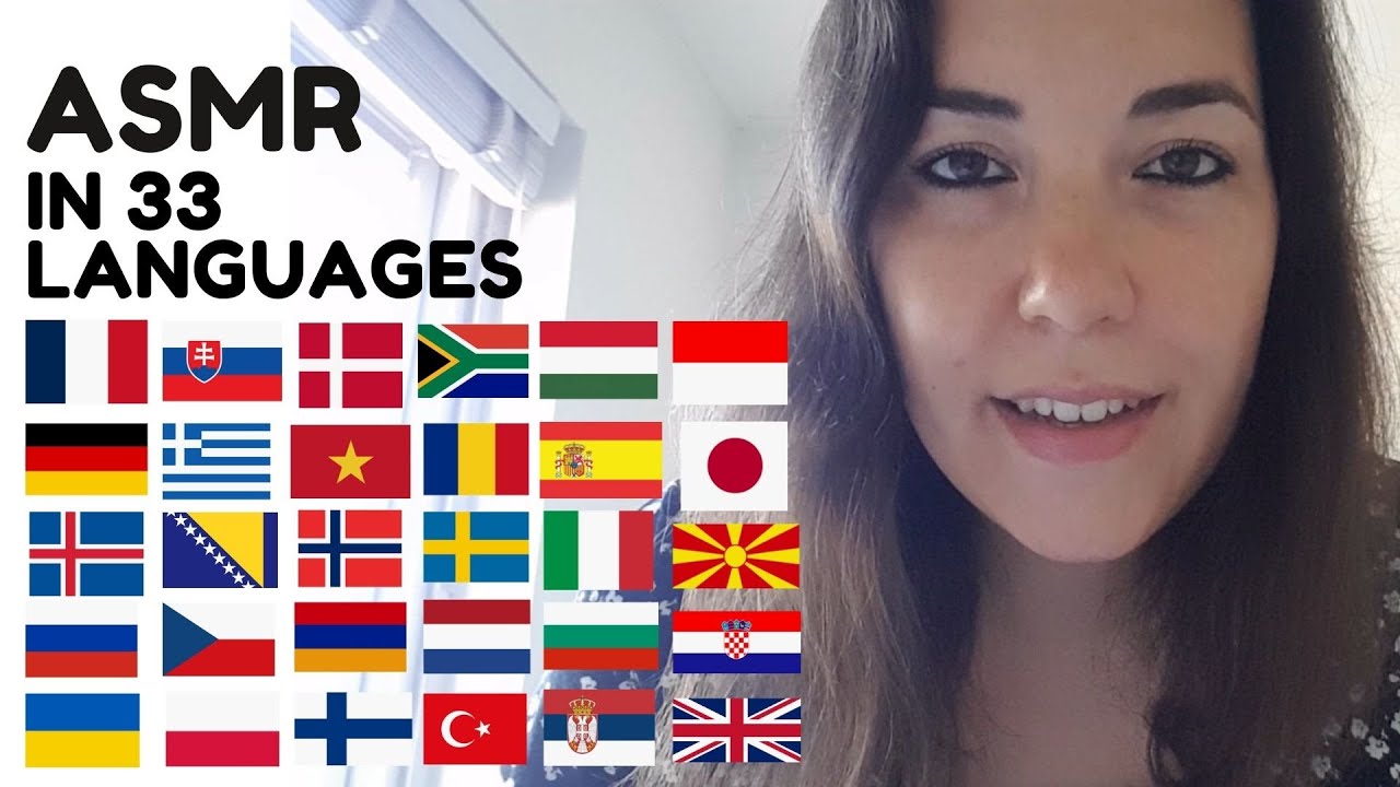 ASMR | Saying ''Cloud'' in 33 Different Languages (Polish, Russian, Finnish, Turkish, Norwegian etc)