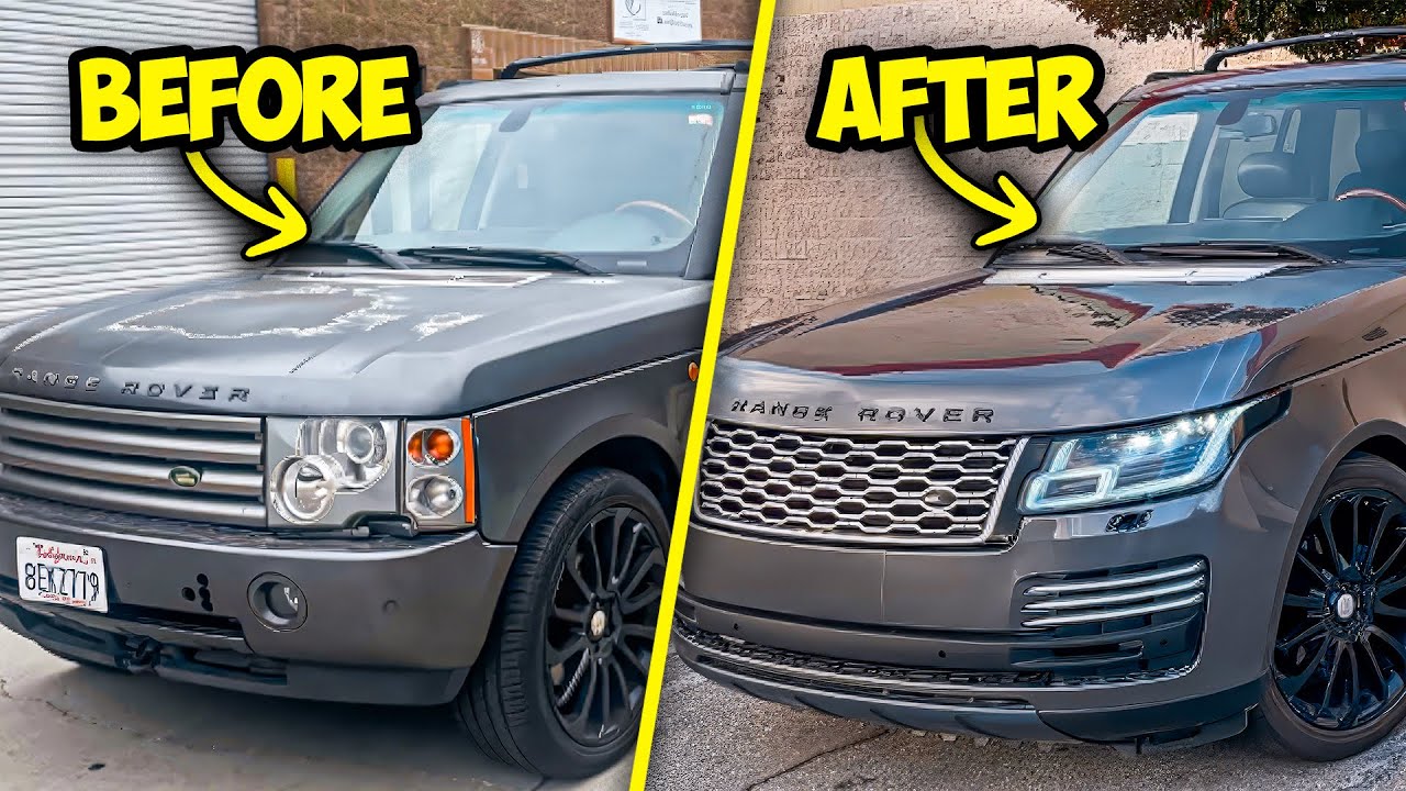 Make old RANGE ROVER look NEW! - Body Kit Review - 2005 (L322) updated to 2018 (L405)