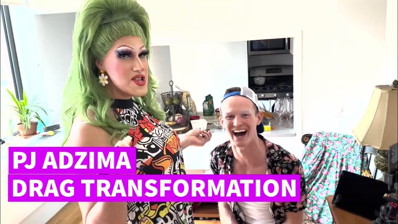 PJ Adzima Drag Transformation with Kiki Ball-Change
