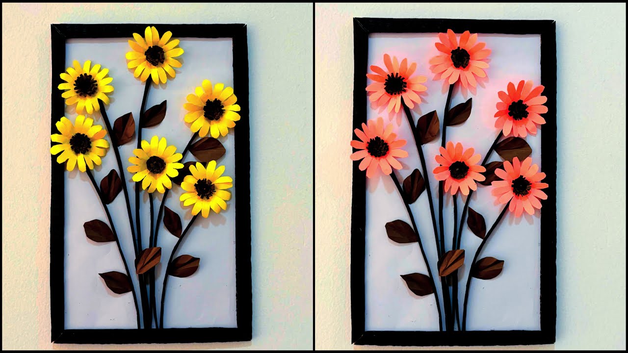 Easy Paper Wall Hanging / Wall Mate / Wall Hanging Ideas / Paper Wall Mate /Paper Wall Hanging