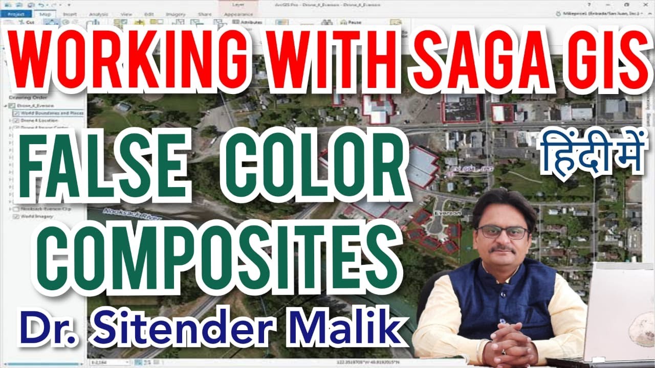 How to Make False Color Composite I FCC I SAGA GIS I
