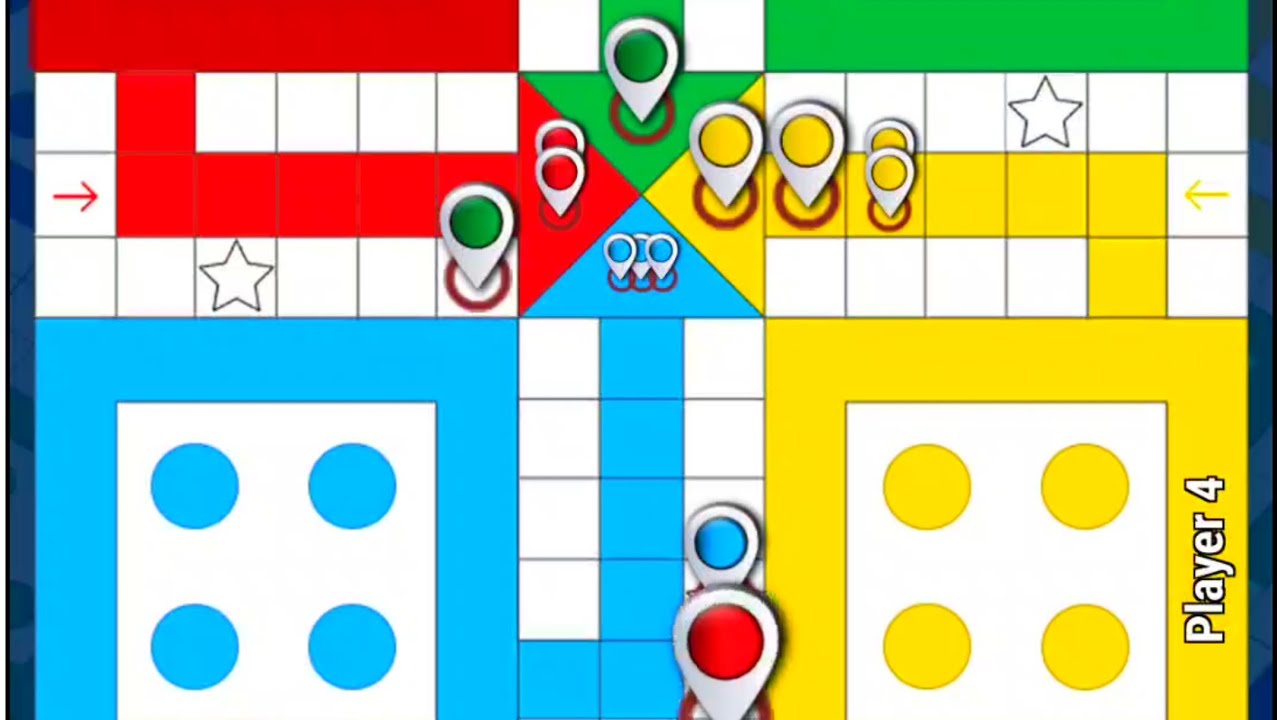 Ludo game play 4 players | Ludo king game 4 player | Ludo gameplay | Ludo | Ludo king