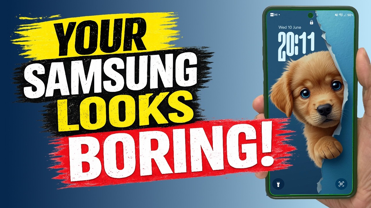 Samsung One UI 8.5 изменила ВСЁ! 🔥 Лучший гайд по настройке экрана блокировки и главного экрана