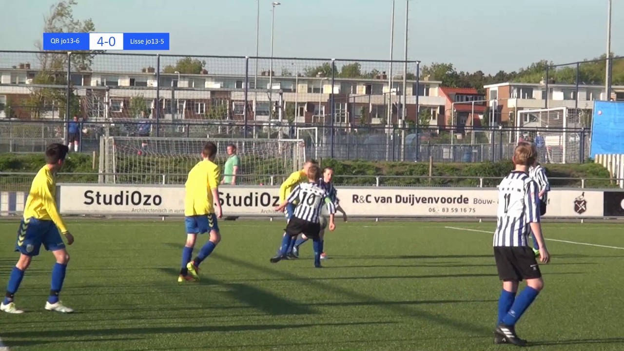 Quick Boys jo13-6 - FC Lisse jo13-5 kampioenswedstrijd