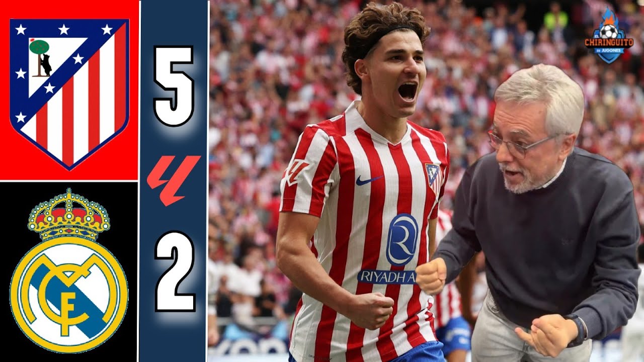 🕷️ EL ATLETI Y JULIÁN ENDOSAN UNA MANITA AL REAL MADRID | Resumen Chiringuito Live